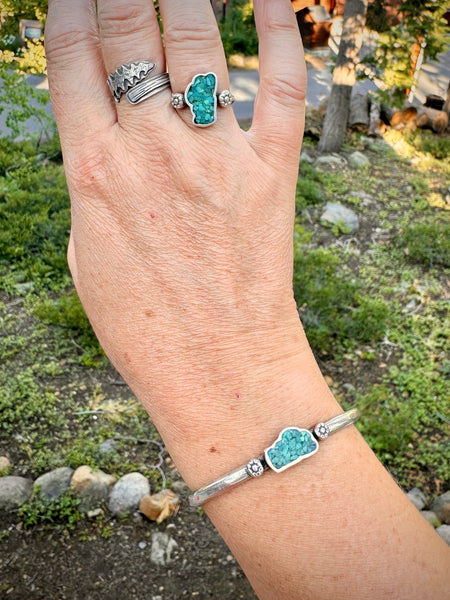Turquoise Tahoe Cuff Bracelet