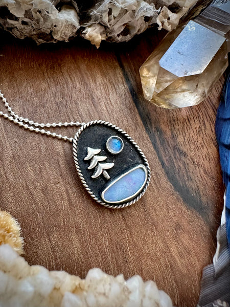 Opal Pine Pendant 2