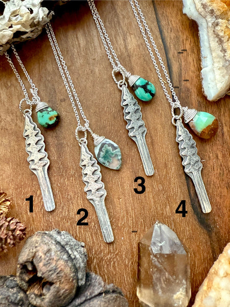 Tree Hugger Charm Necklace