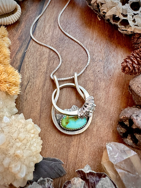Sonoran Ring keeper necklace