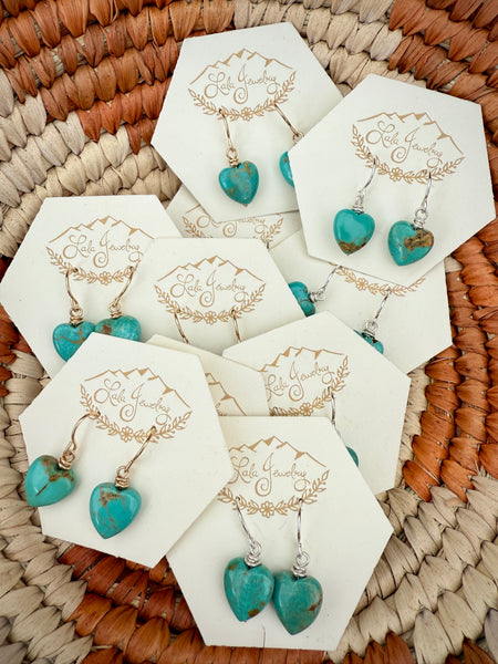 Dainty Heart Earrings