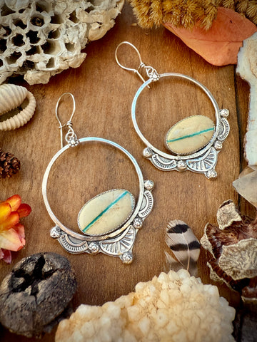 Royston Lace Hoops