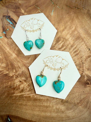 Dainty Heart Earrings
