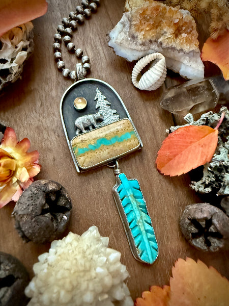 Royston Forest Bear Shadowbox 1