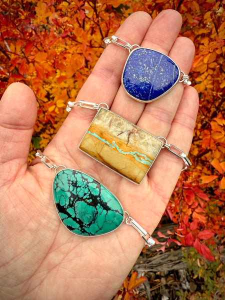 Lapis Chunky Necklace