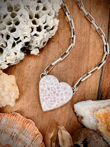 Thomsonite Heart