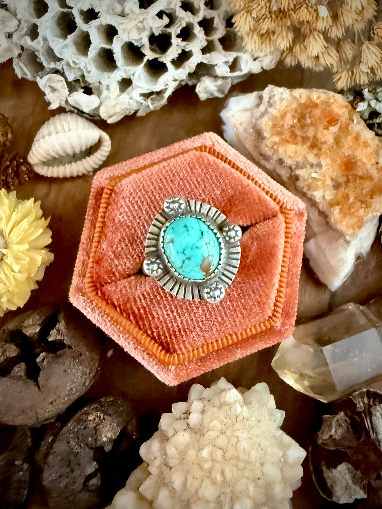 Kingman Compass ring Sz 8