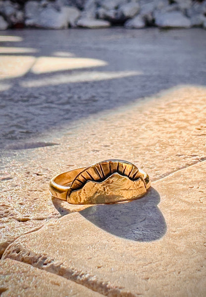10k Sierra Sunrise Ring