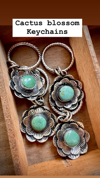 Cactus Blossom Keychain