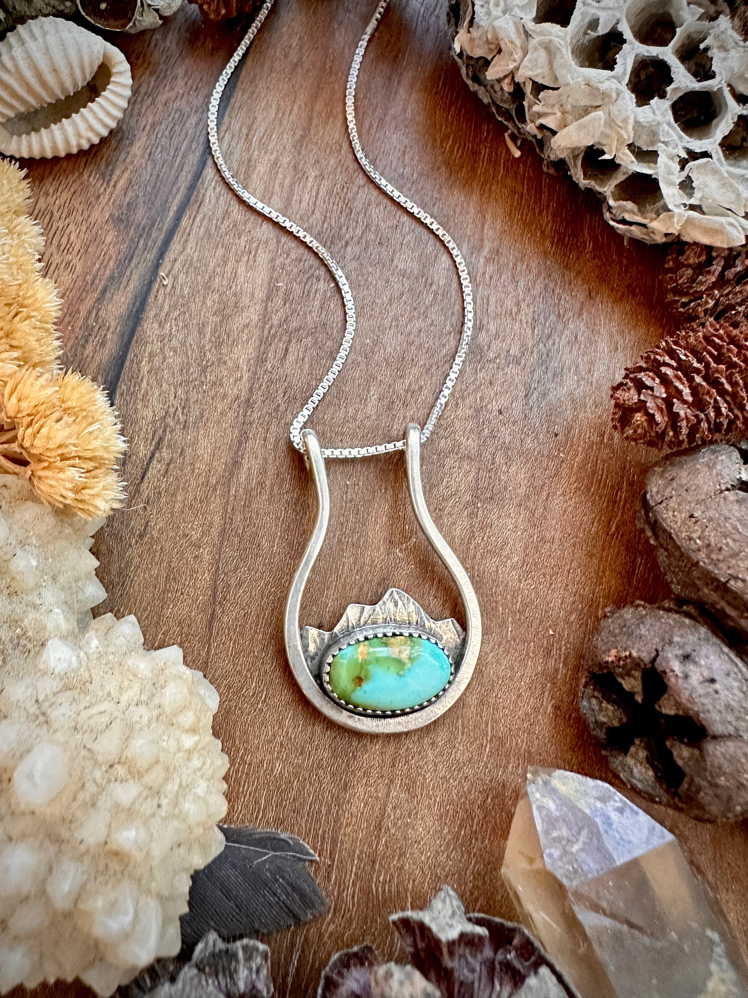 Sonoran Ring keeper necklace