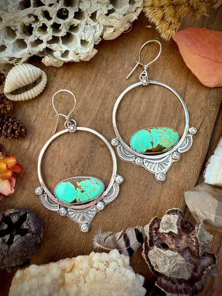 Elphaba Lace Hoops