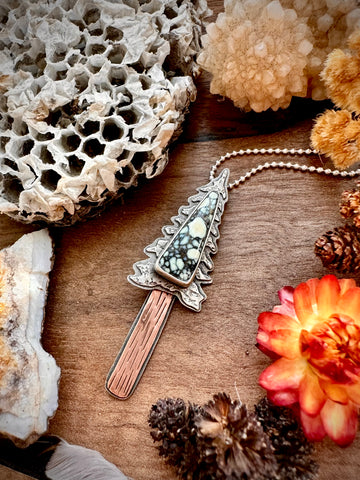 Poseidon Dancing Pine Pendant