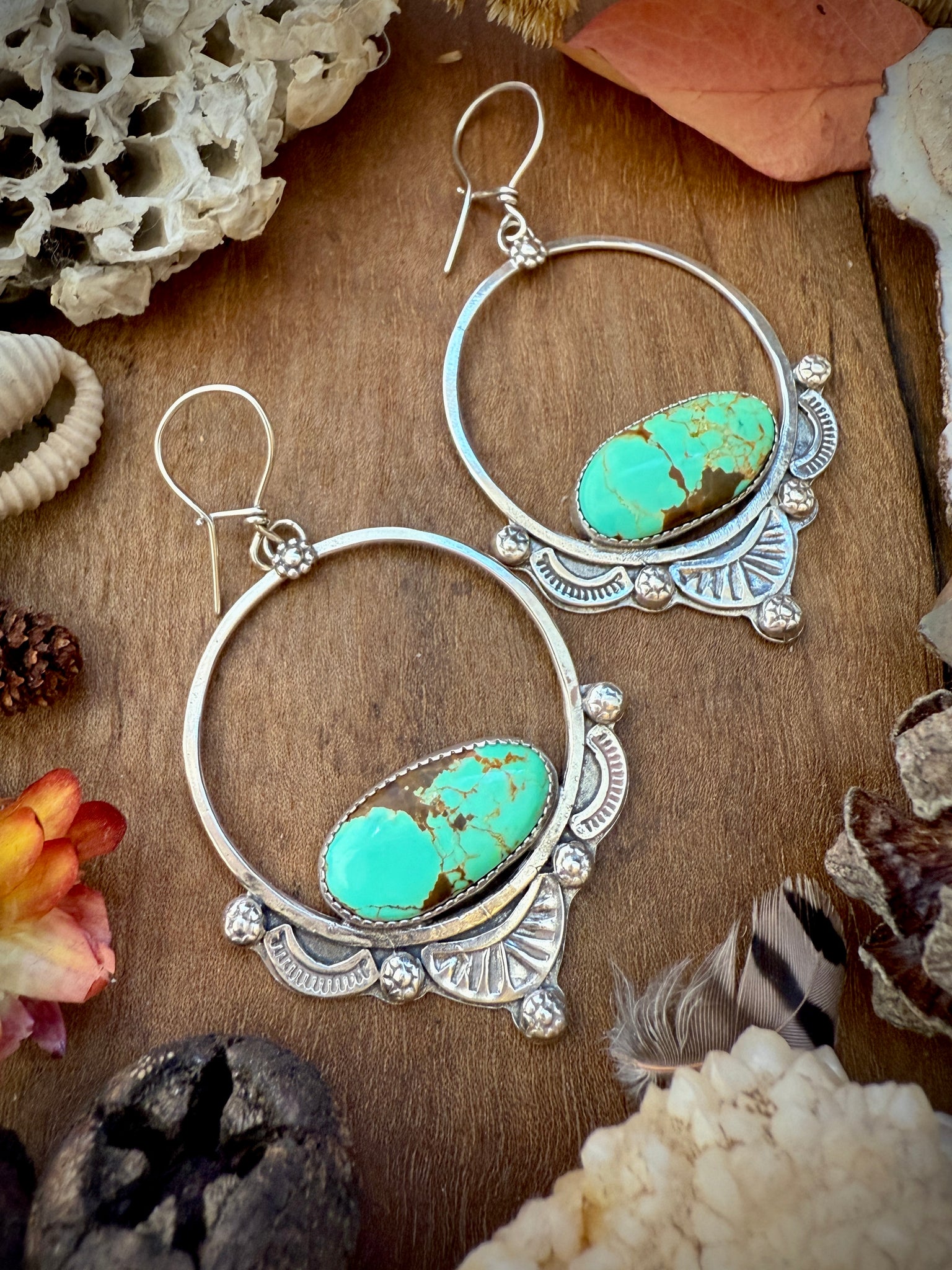 Elphaba Lace Hoops