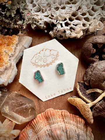 Turquoise Tahoe Post Earrings