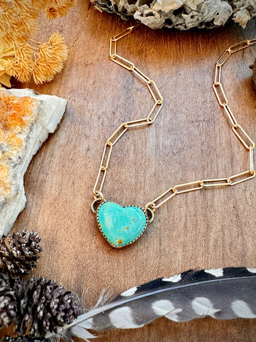 Kindred Hearts 14k GF Paperclip Chain Necklace