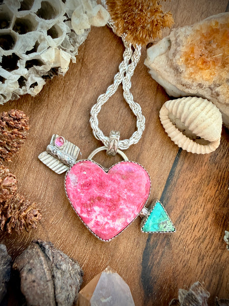 Love Struck Pendant-Thulite