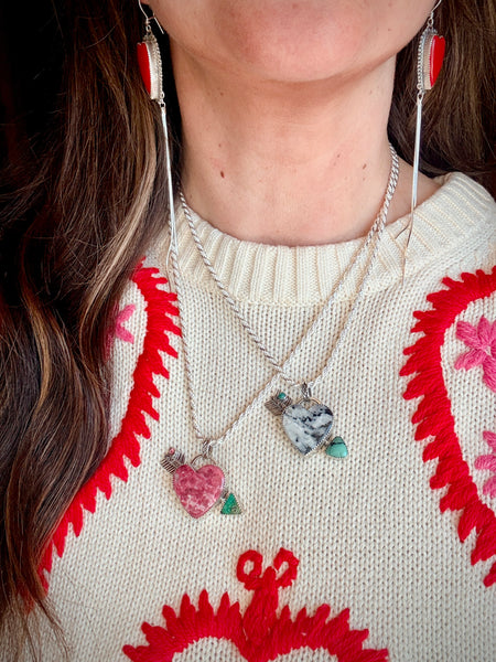 Love Struck Pendant-Thulite