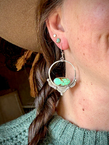 Elphaba Lace Hoops