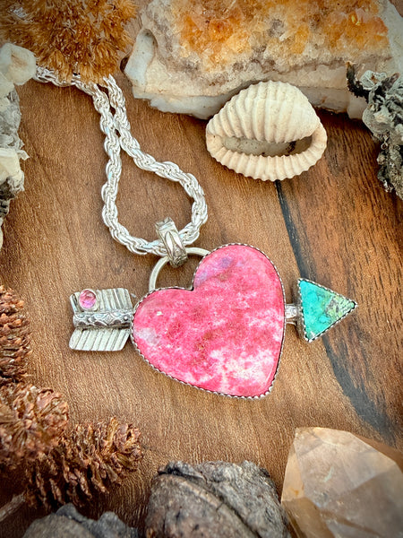 Love Struck Pendant-Thulite