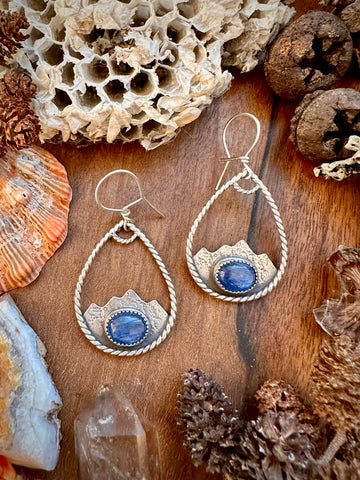 Kyanite Mountain Vistas Earrings