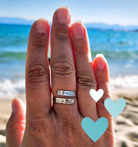 Tahoe Stamped Ring