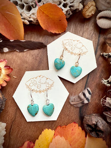 Dainty Heart Earrings