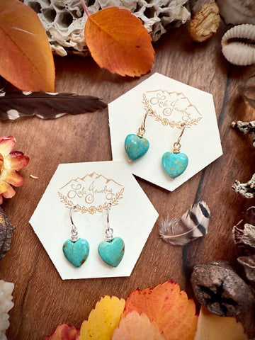 Dainty Heart Earrings