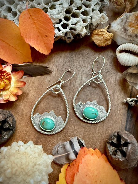 Turquoise Mountain Vistas Earrings