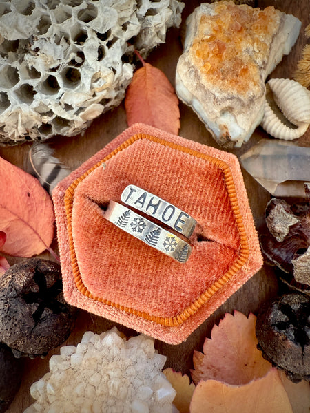 Tahoe Stamped Ring