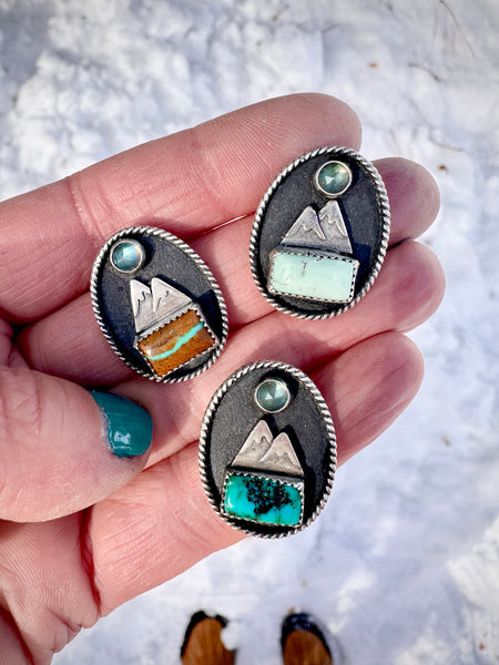 Snowy Mountain Shadowbox