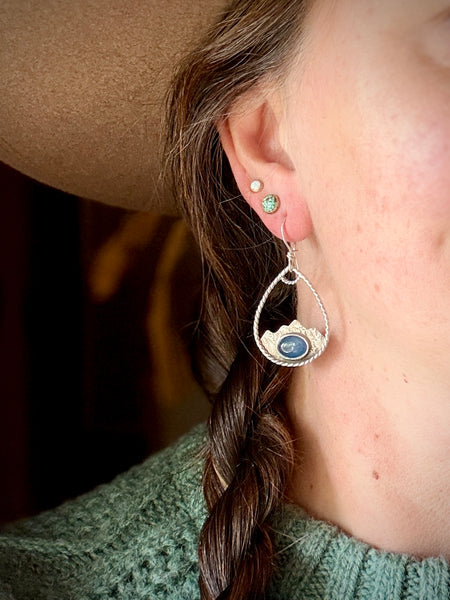 Kyanite Mountain Vistas Earrings