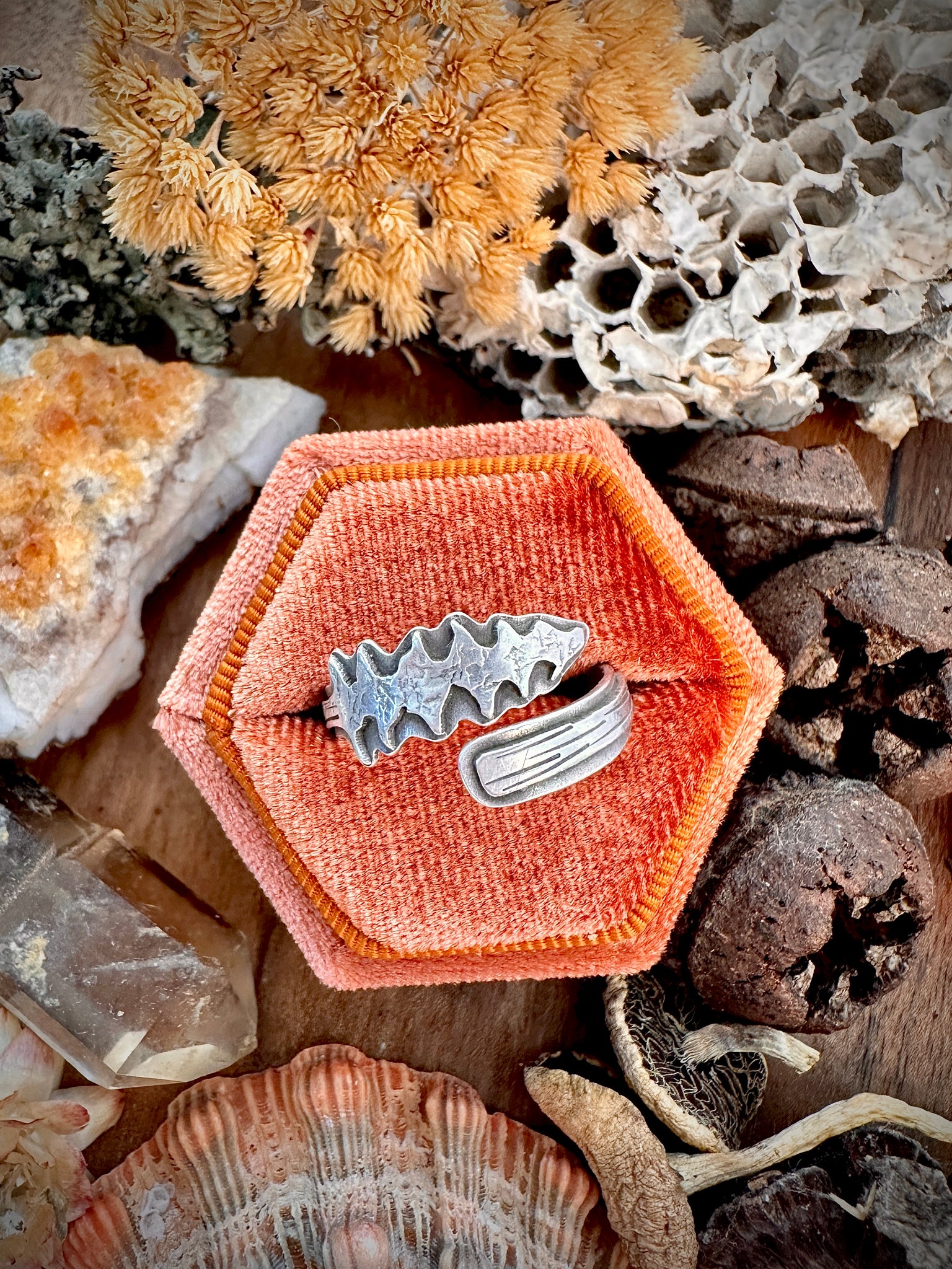 Tree Hugger Adjustable Ring