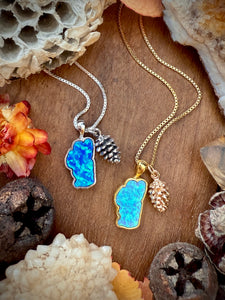 Opal Tahoe Charm Necklace