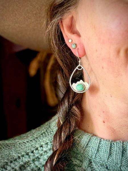 Turquoise Mountain Vistas Earrings
