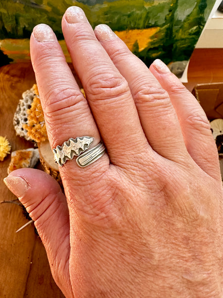 Tree Hugger Adjustable Ring