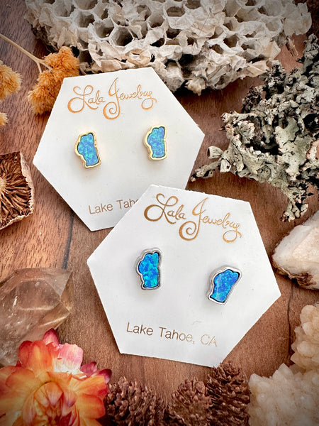 Opal Tahoe Post Earrings