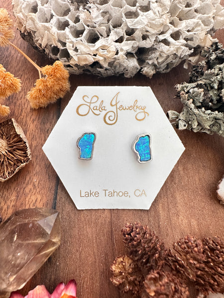 Opal Tahoe Post Earrings