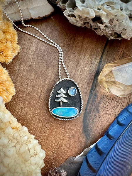 Opal Pine Pendant 1