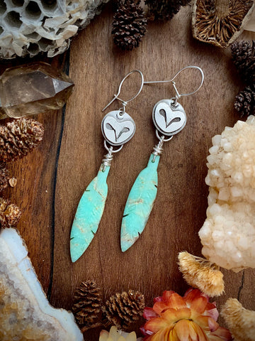 Barn Owl Earrings