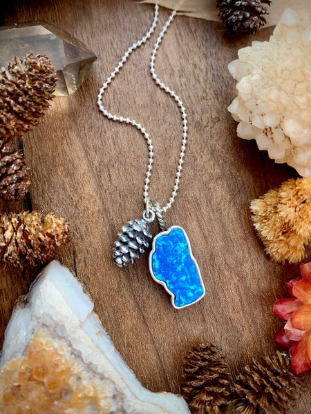 Lake Tahoe Charm Necklace