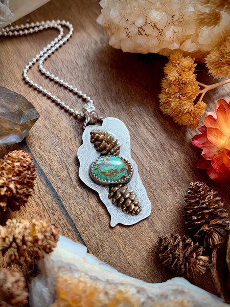 Evans Turquoise Tahoe Necklace