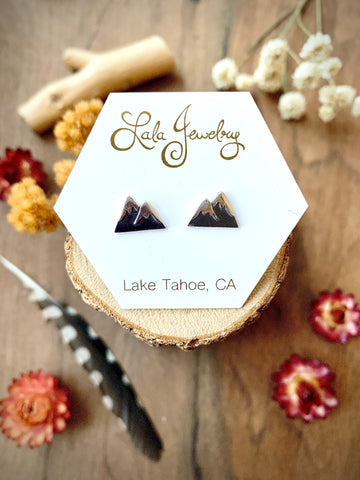 Mountain Post Earrings